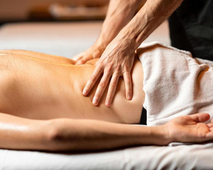 Rückenmassage